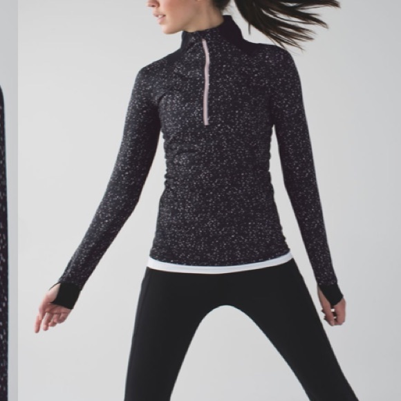 lululemon athletica Tops - Lululemon Go The Distance Half 1/2 Zip size 6